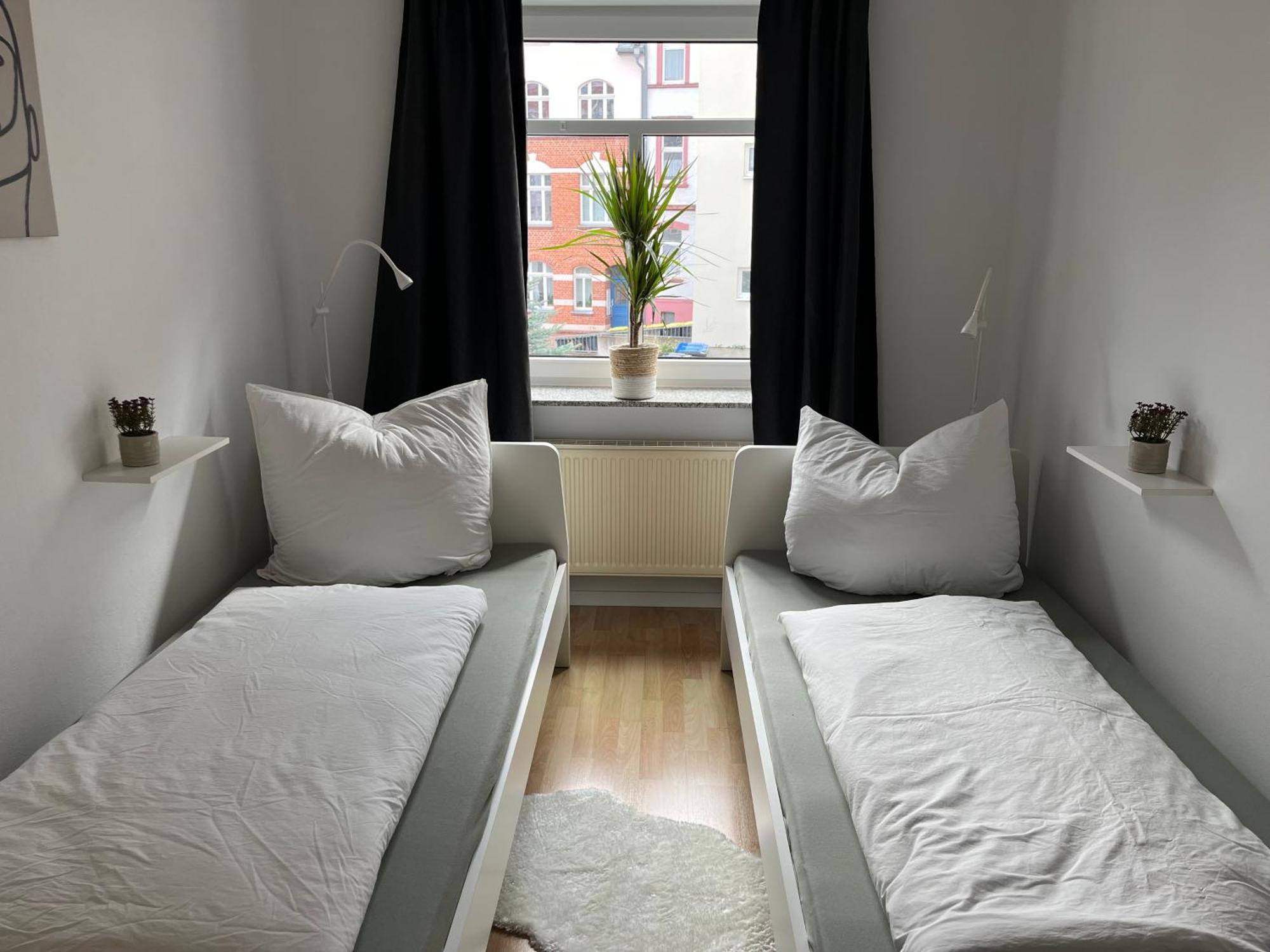 Ferienwohnung Mitte Sued Am Frauenplan Eisenach Esterno foto