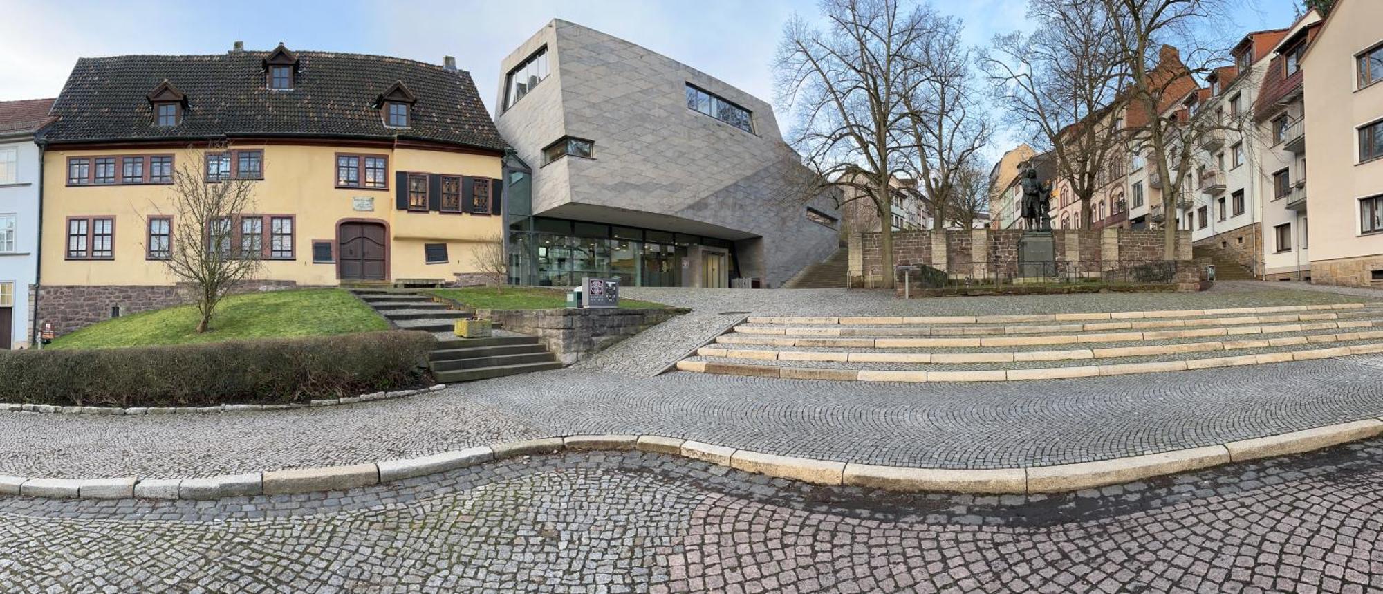 Ferienwohnung Mitte Sued Am Frauenplan Eisenach Esterno foto