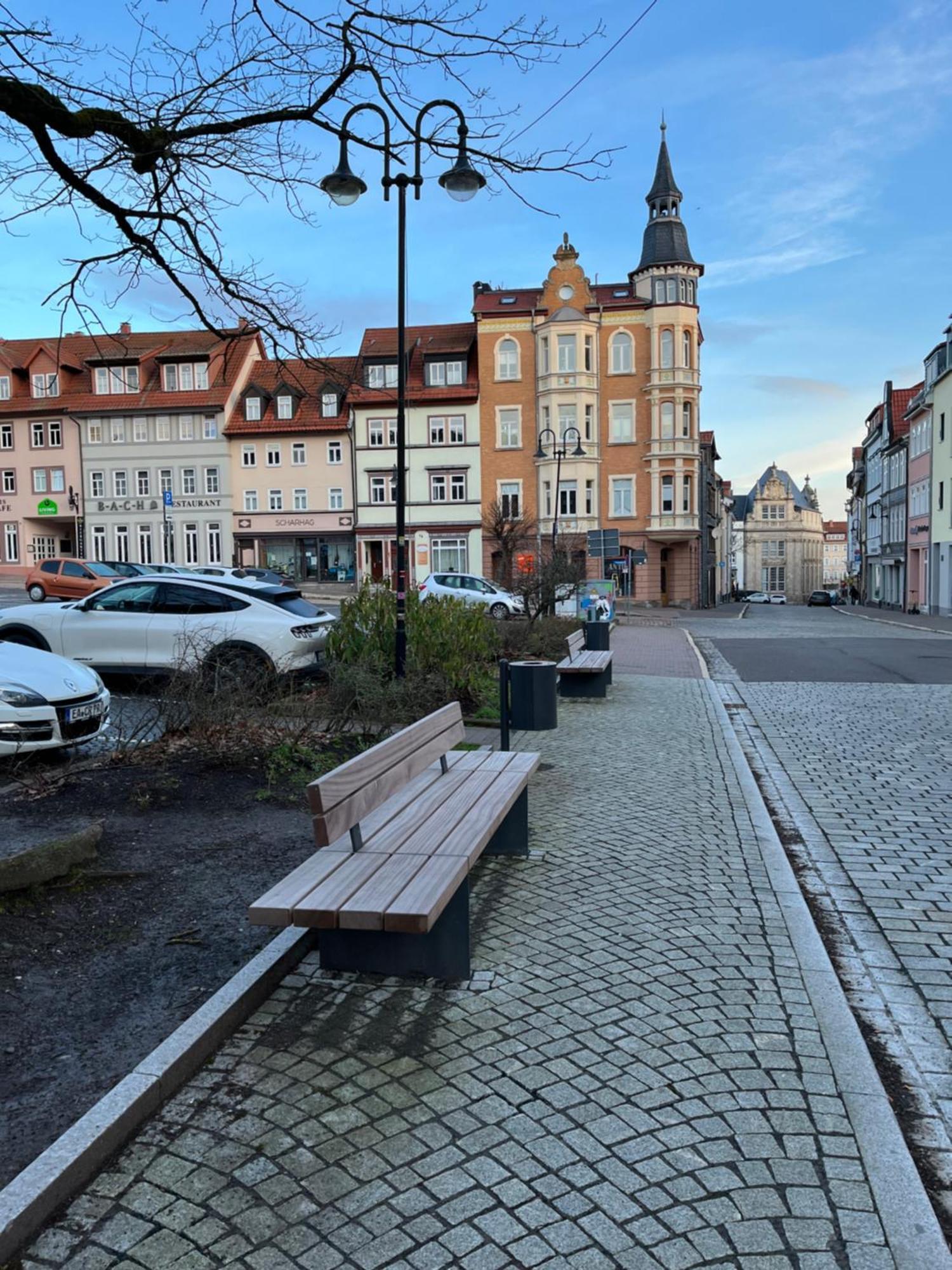 Ferienwohnung Mitte Sued Am Frauenplan Eisenach Esterno foto