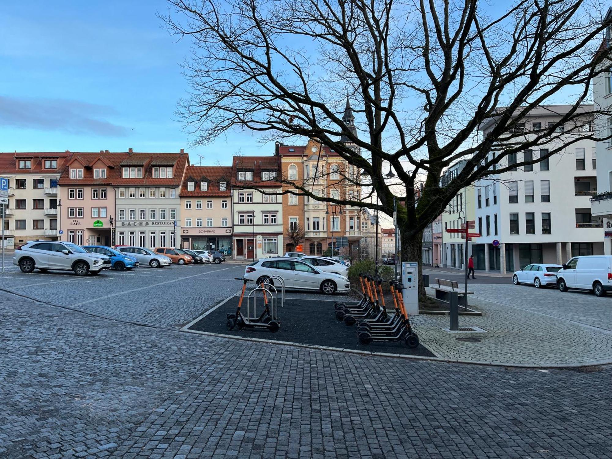 Ferienwohnung Mitte Sued Am Frauenplan Eisenach Esterno foto