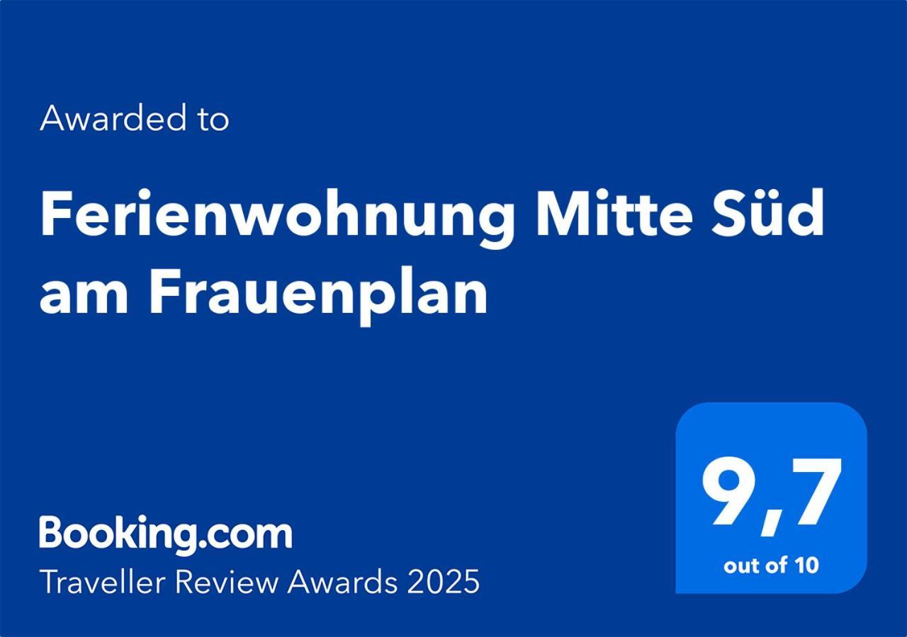 Ferienwohnung Mitte Sued Am Frauenplan Eisenach Esterno foto